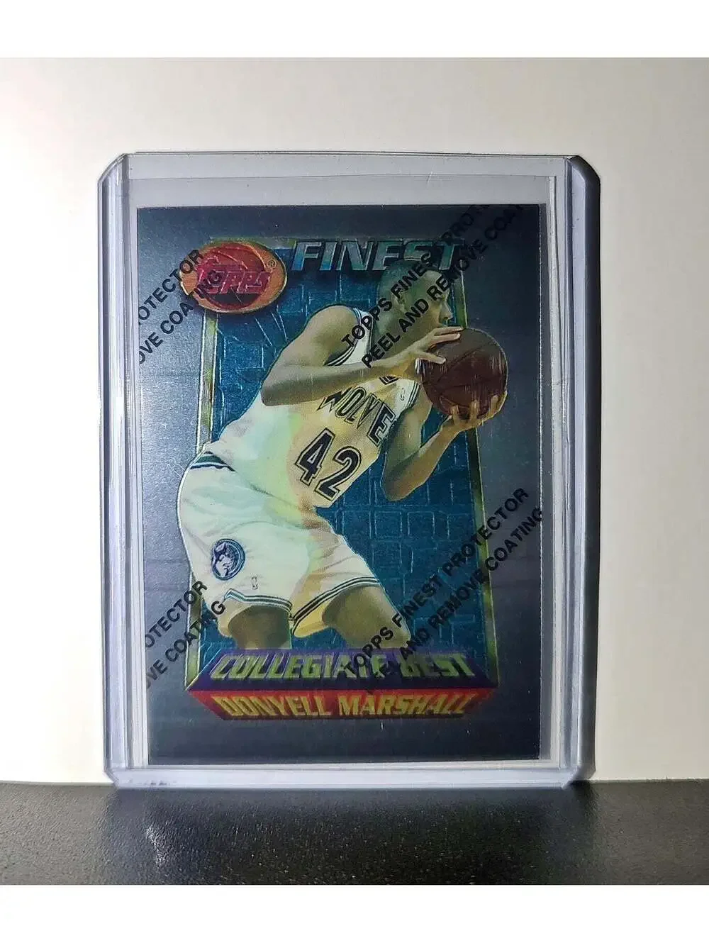 Donyell Marshall 1994-95 Topps Finest #231 Collegiate Best